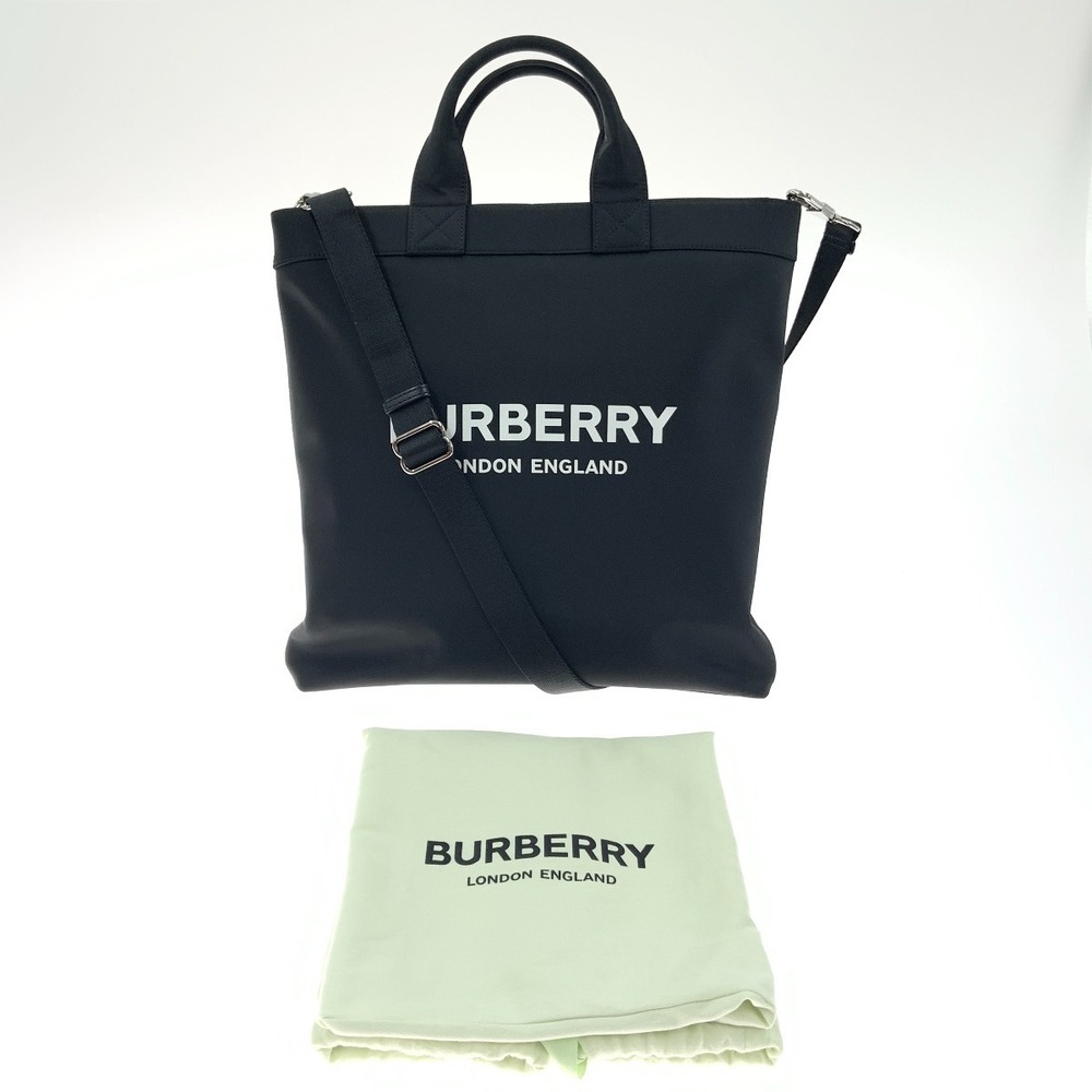 Burberry Logo Tote Bag Black - Picture 10 of 10